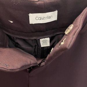 Plum Calvin Klein Pants